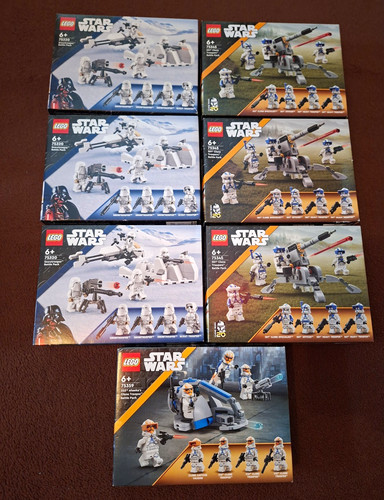 Lego star wars battle packs - star,