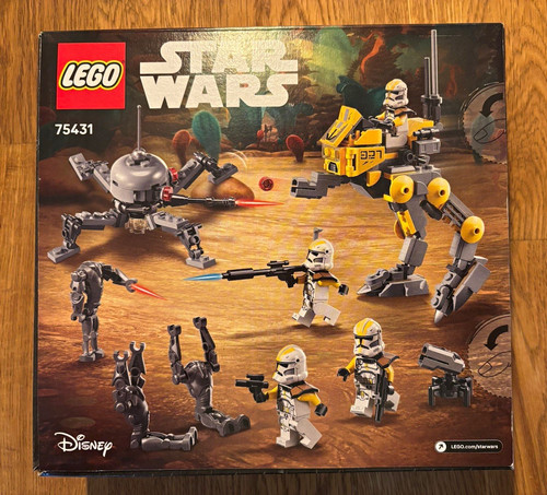 Lego star wars 75431 327th - star,